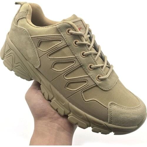 Special Forces Outdoor Climbing Boots Military Fans 07 Combat Male Desert Boots Low-Top Combat army Hiking Shoes