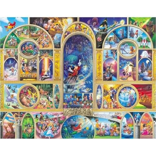 CraftArtGo 5D DIY Diamond Embroidery Cartoon Dumbo Full Square Round Rhinestone Mosaic Painting Cross Stitch Flowers Diamond Kit