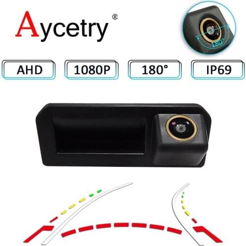 AHD Car Trunk Handle Rear View Camera for Audi/Q2/Q2L/Q5/Q5L/A5/VW/Bora/Detective/Touraument/Passat/Skoda/Kodiaq/Kodiak/Cayenne