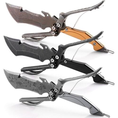 KK77 hand forged hunting knife outdoor 4CR14 camping survival straight knife 58HRC multi-functional combination tool knife