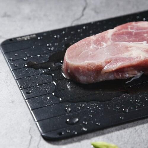 Fast Defrosting Tray Quick thawing plate Thaw Frozen Food Meat Fruit Quick Defrosting Plate Board Defrost Kitchen Gadget Tool