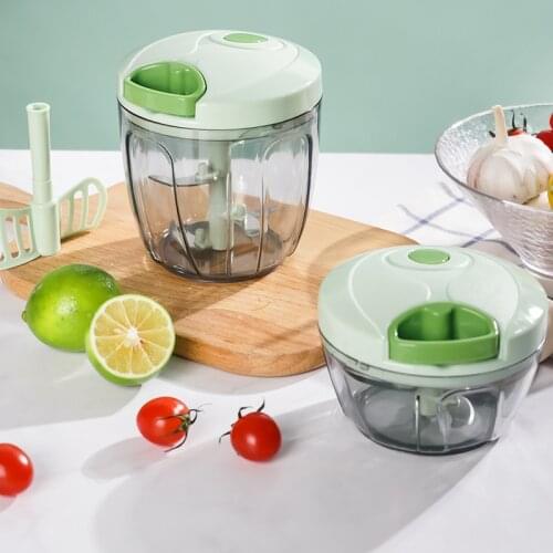 Multi-Functional Food Processor Hand-Operated Creativity Household Appliances Garlic Ginger Chili Minced Meat Kitchen Tool