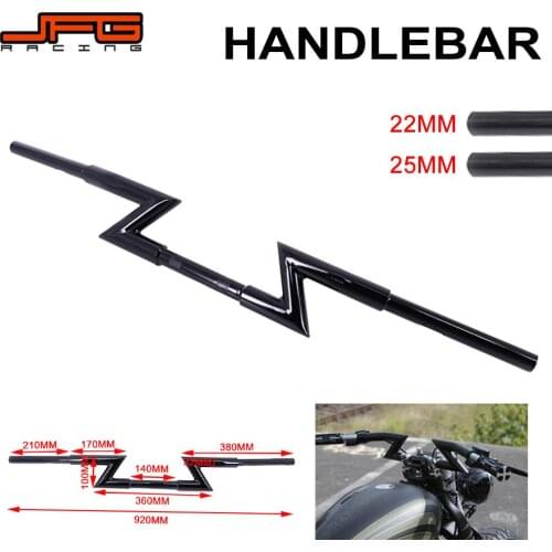 Motorcycle 25mm 22MM Retro Handlebar Drag Handle Hand Z Bar For Harley BMW HONDA YAMAHA SUZUKI KAWASAKI Sportster Cafe Racer
