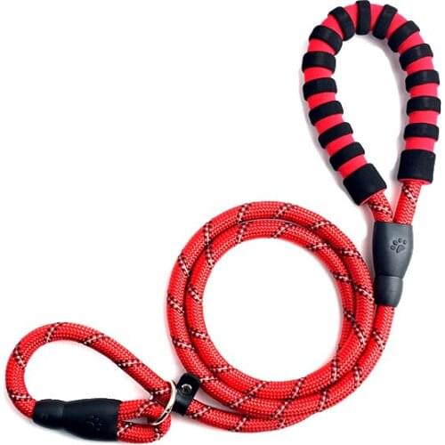 Nylon traction rope Medium and large dogs pet training P chain Dog rope Dog leash Pet supplies Adjustable Dog collar Dog harness
