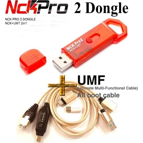 News NCK Pro 2 Dongle ( NCK DONGLE+ UMT DONGLE 2 in 1 ) nck dongle + umt dongle + UMF ALL Boot cable