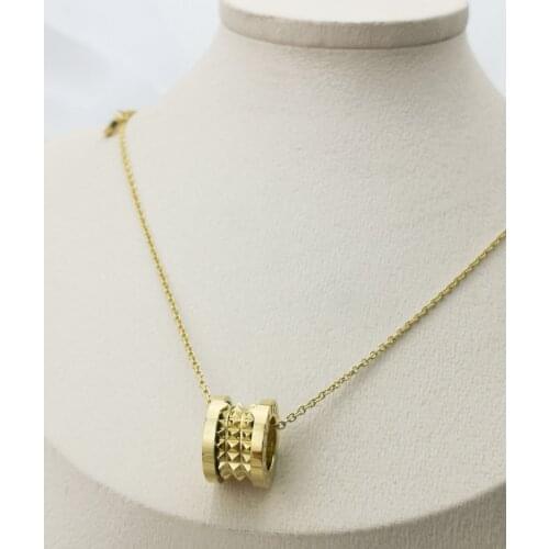 The originals Luxury european and american classic women luxe leopard head necklace steel