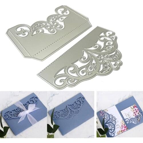 Hollow Lace Metal Cutting Dies Stencil Scrapbooking DIY Album Stamp Paper Card Embossing Decor Craft New for 2020