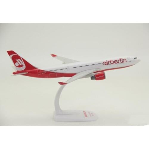 30CM 1:200 Scale Airplanes Air Berlin airline Airbus A330 model Resin Diecast Aircraft plane collectible displ