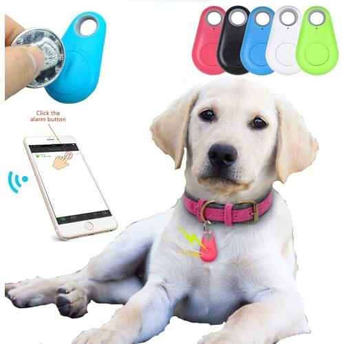 Pet Dog Smart GPS Tracker Anti-Lost Alarm Wireless Bluetooth Tracker With Battery for Pet Dog Cat Kids Car Wallet Key Locator
