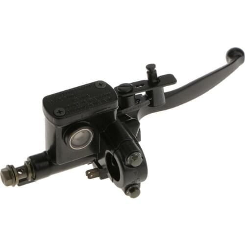 Universal 7/8 Motorcycle Right Hydraulic Brake Master Cylinder Lever Motorbike Brake Lever 50 70 90 125CC ATV Quad Pit Bike