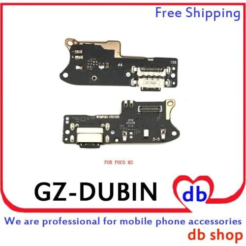 For XiaoMi POCO M3 Poco M3 Poco Phone M3 USB Charging Dock Jack Plug Socket Port Connector Charge Board Flex Cable