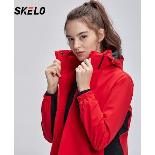 2020 Womens 3 in 1 Waterproof Ski Jacket Windproof Winter Snow Coat Snowboarding Jackets Warm Raincoat Winter Down jacket