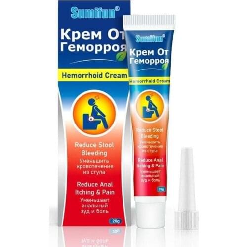 20g Effective Treatment Internal Hemorrhoids Piles External Anal Fissure Ointment Herbal Hemorrhoids Cream plaster