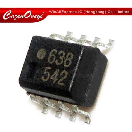 5pcs/lot HCPL0638 screen 638 SOP-8 In Stock