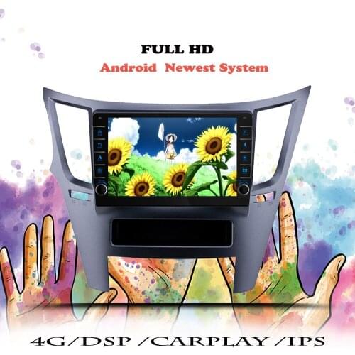Car Radio For Subaru Outback Legacy 2009 2010 2011 2012 2013 2014 Android 10 Navigation GPS Multimedia Player DVD Tape Recorder