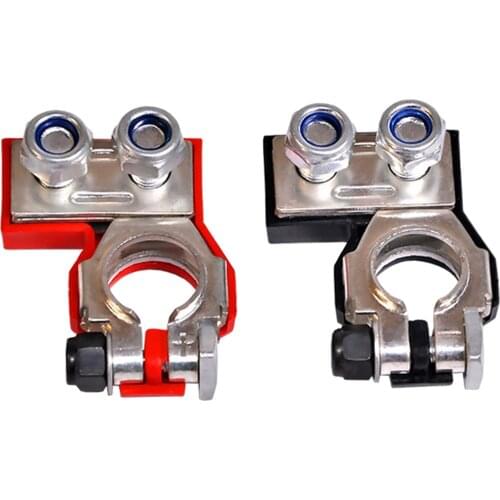 Automotive Car Top Post Battery Terminals Wire Cable Clamp Terminal Connectors Car Accessories 12V 24V