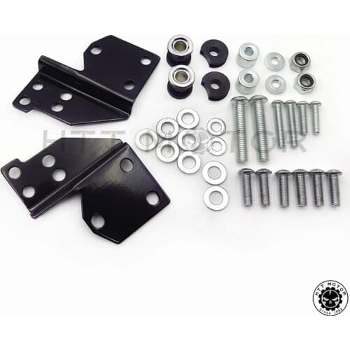 Aftermarket free shipping motorcycle Detachable Front Docking Hardware Kit For Harley davidson Touring Road King Street Glide