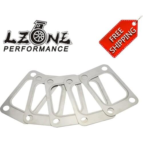 FREE SHIPPING - T3 T34 T35 T38 GT35 GT35R Turbo Turbine Inlet Manifold Gasket 304 Stainless Steel JR4801