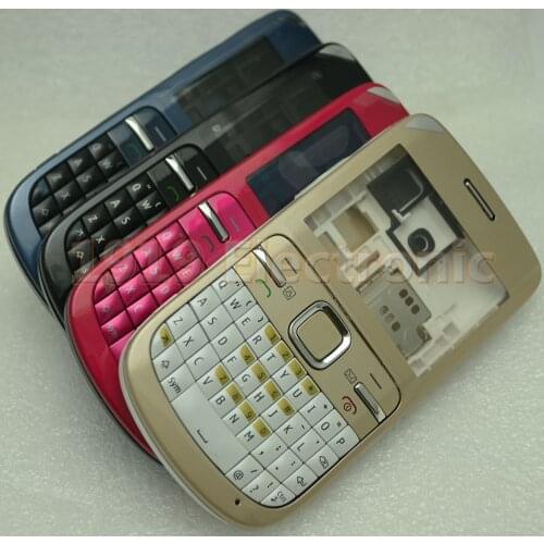 New Full Complete Mobile Phone Housing Cover Case+English Or RUSSIAN +Arabic Keypad For Nokia c3-00 c300 c3
