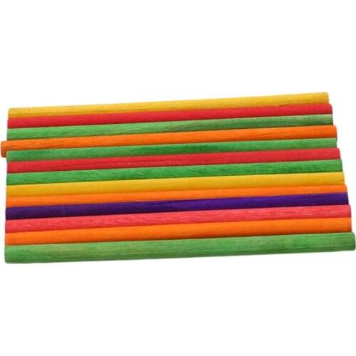 DIY Wooden Stick Arithmetic Toys Bamboo Material Small Rod Bamboo Handmade Architecture Model Round Bamboo Stick Assembled