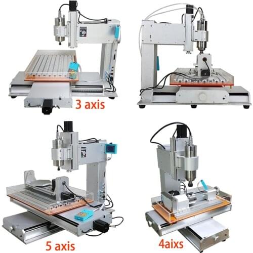 Column cnc 6040 3040 4 axis 5th rotation axis 1500W spindle Mach3 CNC Router Metal Engraver Engraving Milling Citting Machine