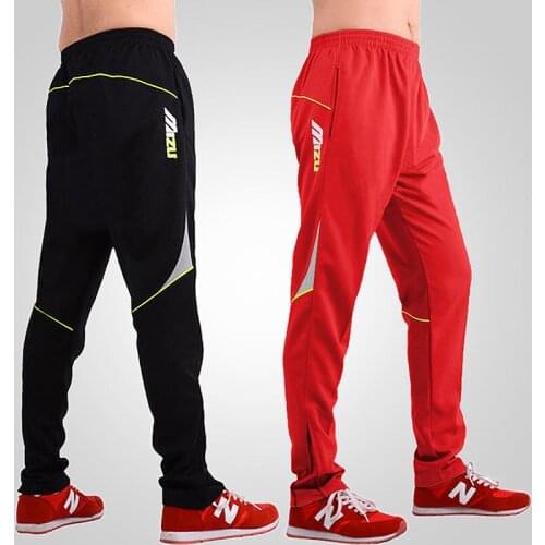 Men Sweatpants Sports Joggers Pants Spring Autumn Loose Quick-Dry Basketball Running Male Fitness Riding Football Training Pants