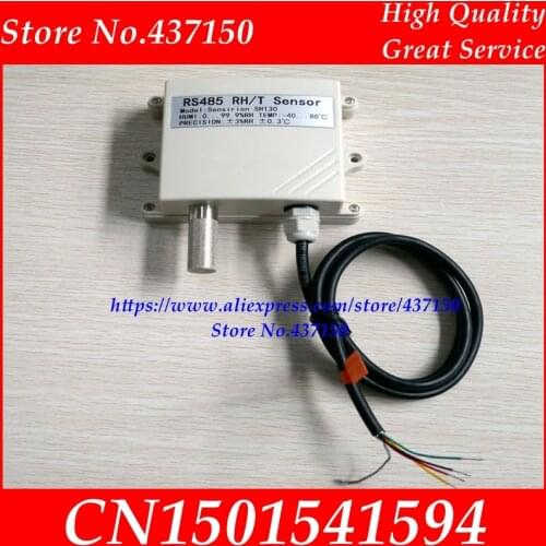 RS485 temperature and humidity transmitter MODBUS temperature and humidity sensor SHT30 SHT31 with LED display