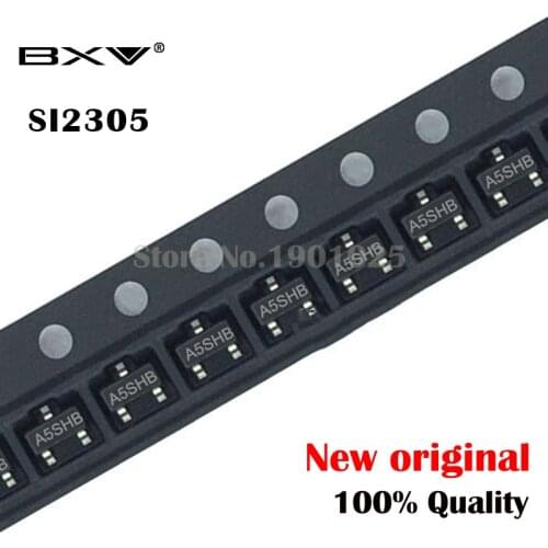 50PCS SI2305DS SOT-23 SI2305 8V 5.8A SMD new and original
