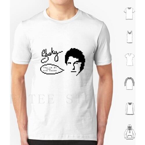 Zx Spectrum-The Shaky Game T Shirt Print Cotton Shakin Stevens Stephens Shaky Shakey Software Zx Spectrum Clive Amstrad Zx80