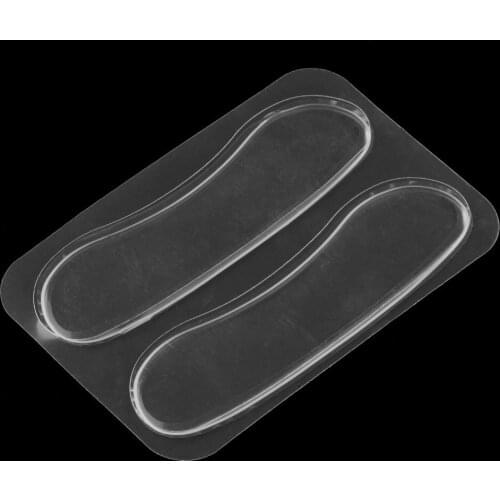 1Pair Silicone Gel Heel Cushion protector Foot feet Care Shoe Insert Pad Insole Hot Sale Foot Care Tool