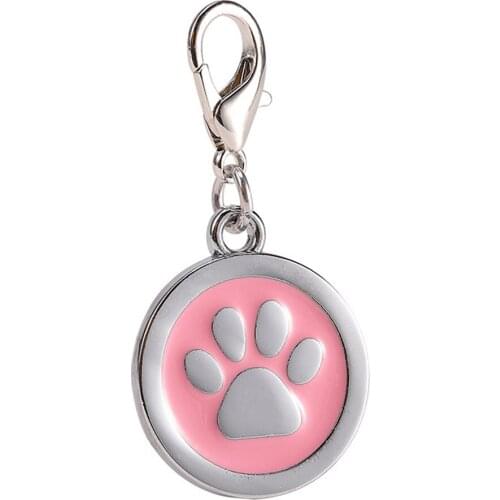 1pc Personalized Cat ID Tag Free Engraving For Kitten Collar Pet Charm Name Pendant Necklace Accessory