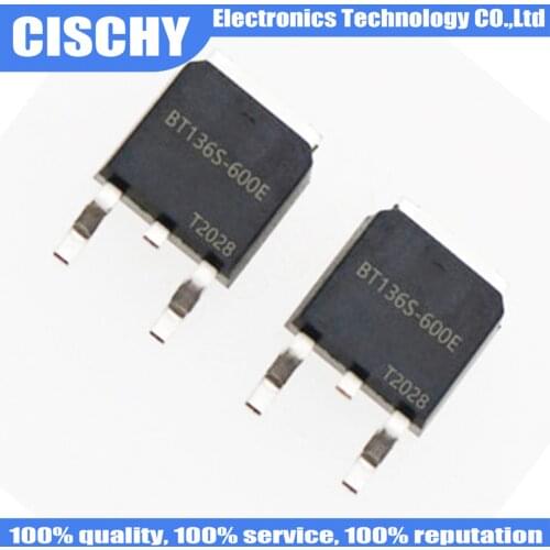 10pcs/lot BT136S-600E BT136S 600E TO-252