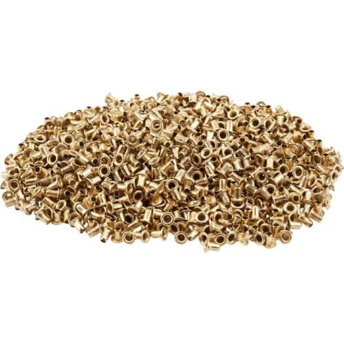 1100 Pcs Bee Beehive Nest Box Threading Hole Nest Box Nest Foundation Copper Eye Beekeeping Tools