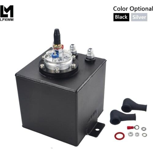 2L BILLET ALUMINUM FUEL SURGE TANK / SURGE TANK + HIGH QUALITY EXTERNAL 044 FUEL PUMP TK8344