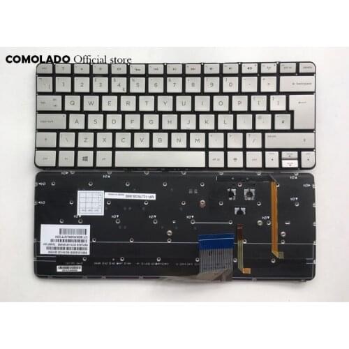 UK Keyboard For HP Spectre 13-3000 13t-3000 13-3000ea with backlight keyboard UK Layout