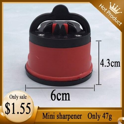Mini Household manual knife sharpener Multi-function sharpener Quick sharpening Sharpening tool With suction cup Non-slip hot