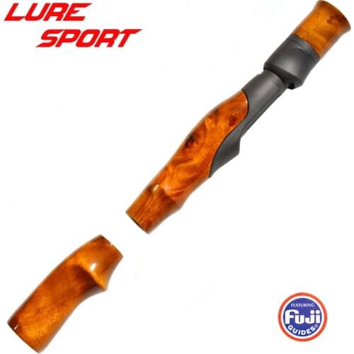 Burl Wood hand shape grip Cap Handle FUJI VSS16 Reel Seat KSKSS16 ASH Nut Rod Building Component Repair Pole DIY Accessory
