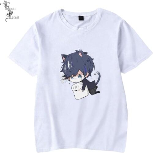 Nico Nico Soraru Printing T-shirt Summer Fashion Round Neck Short Sleeve Popular Japan Streetwear Plus Size