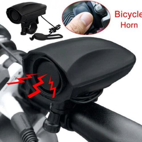 Hot Sale Bicycle Cycling Electronic Bike Handlebar Ultra Loud Ring Bell Horn Different Modes Voice Bicycle Accessories