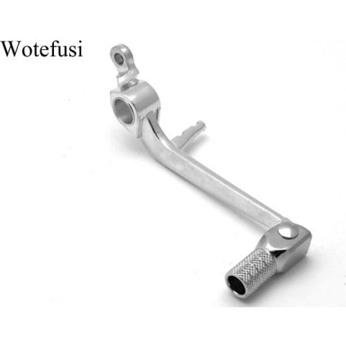 Wotefusi Chrome Folding Brake Pedal Lever For Yamaha YZF R6 2003 2004 2005 03 04 05 [MT148]