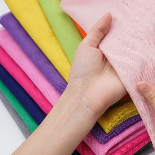 5X1.6m Polyester Net Fabric Mosquito Net Mesh Cloth DIY Sewing Patchwork Handmade Wedding Decoration Dress Headdress Material