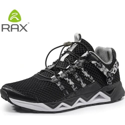 Rax 2019 Summer Qick Drying Aqua Shoes Light Breathable Fishing Shoes Men Anti-slippery Trekking Upstream Shoes Outdoor Tourism