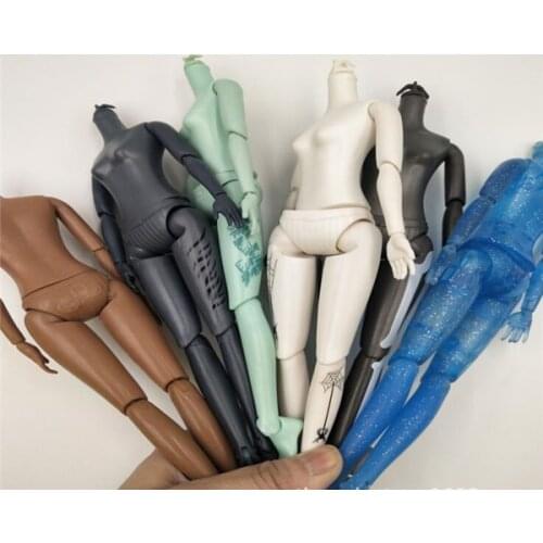 Rare Girl Monster BJD Doll Body 11 Joint Play House Movable Doll Body DIY Toy Children Birthday Gift