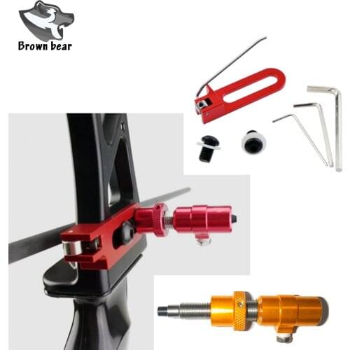 Right Left Hand Magnetic arrow rest Archery Cushions Plunger Archery Bow Arrow Side Cushions for recurve Bow