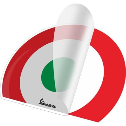 For Piaggio Vespa Decal Hidden Wound Sticker GTS GTV Sprint LX LXV etc