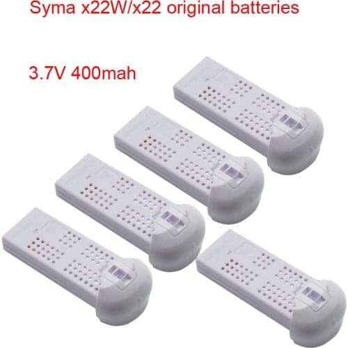 Original Syma X22 / X22w drone battery RC Quadcopter Spare Parts Accessories 3.7V 400mAh Battery