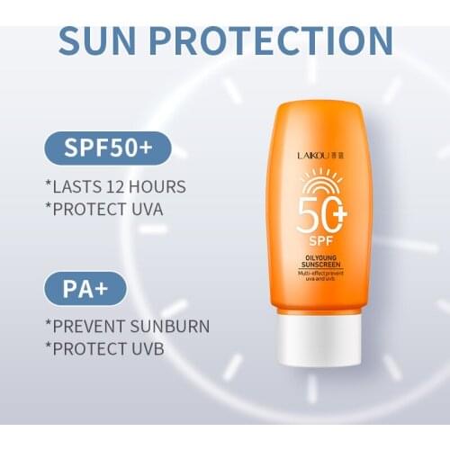 Unscreen SPF50 Face Whitening Moisturizing Lotion Makeup Aging Base Anti Sunscreen Isolation Non Lotion Greasy QBMY