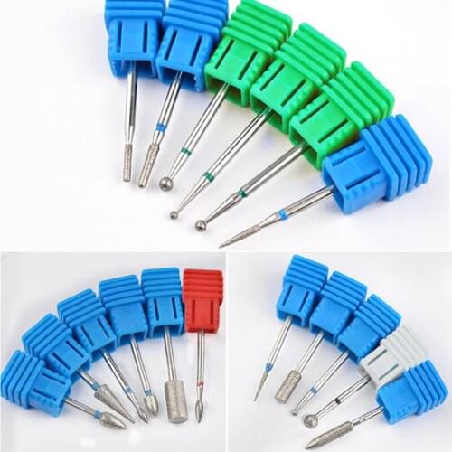 Tungsten Steel Alloy Grinding Head Nail Drill For Manicure Multifunction Nail Polishing Tool