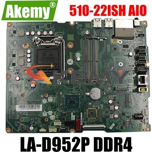 High quality For Lenovo 510-22ISH AIO Motherboard CCA11 LA-D952P 00UW358 00UW359 DDR4 MB 100% Tested Fast Ship