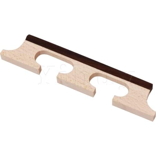 Yibuy 5 String Banjo Bridge 5/8" Maple And Ebony 3-Feet Model